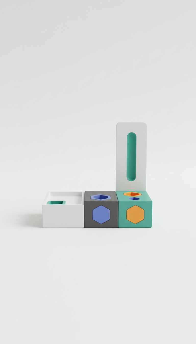 Minimalist PLA Desktop Organizer
