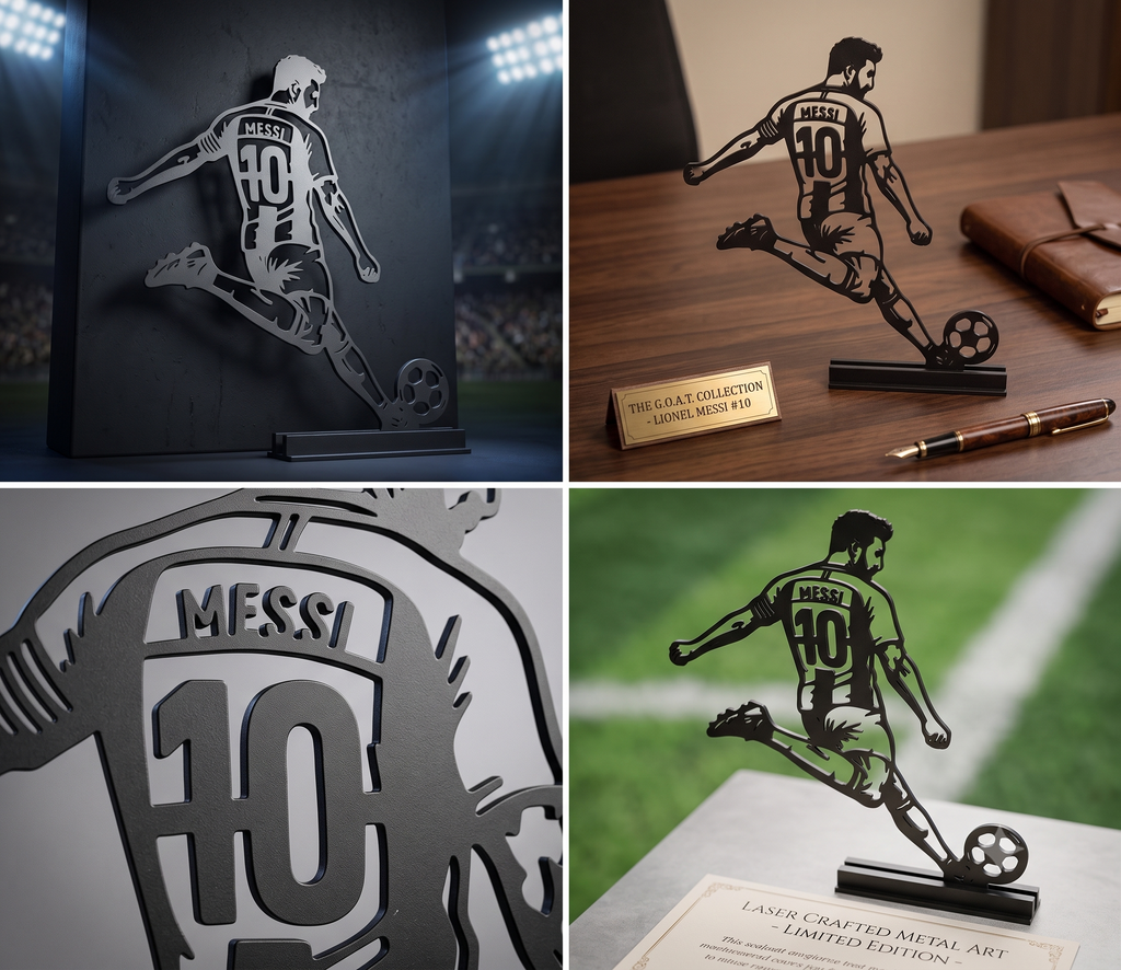 Messi Action Cutout